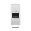 Stoko vario mat dispenser white with lever extended